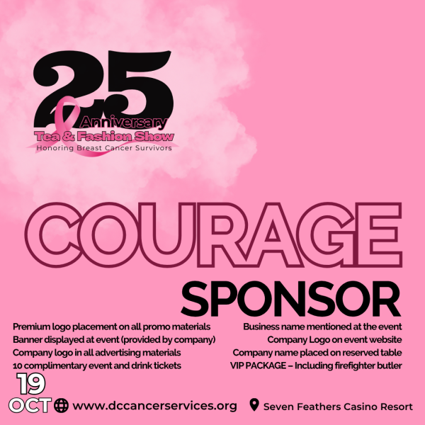 Courage/ VIP Package Sponsor